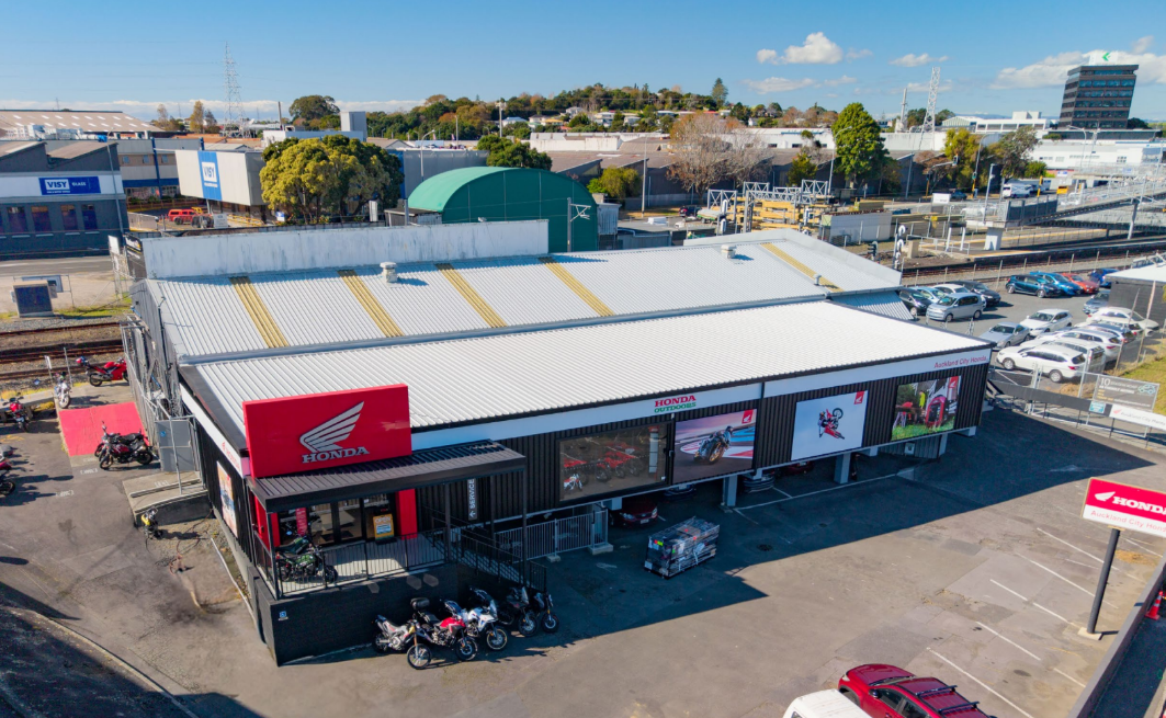 Auckland City Honda dealership building in Penrose, Auckland