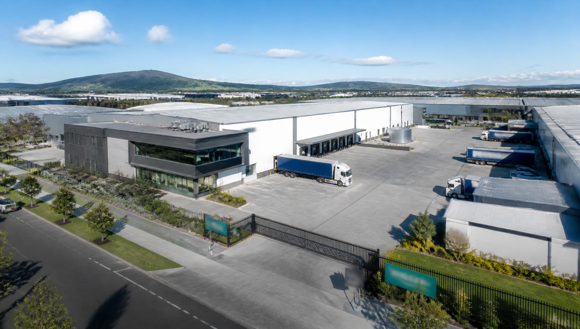 Modern industrial estate, New Zealand