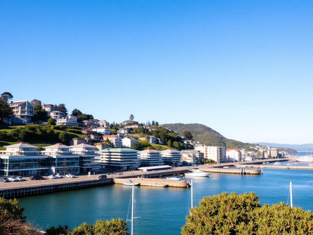 Wellington cityscape, New Zealand